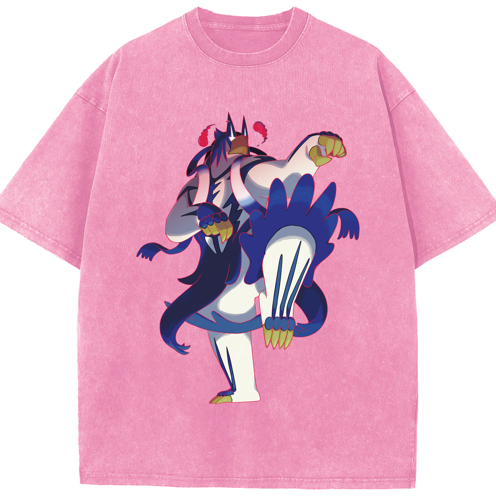 （画像用） ポケットモンスター Pokémon 綿100% ヴィンテージ風 半袖Tシャツ（フロントプリント）